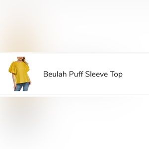 Beulah Puff Sleeve Top